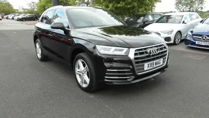Used Audi Q5 S-Line 190 HP (139 kW) 2018 Black SUV