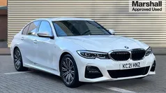 White Used 2021 BMW 318 M Sport Sedan | £21,290 (Fair price)