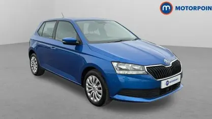 Used Skoda Fabia 60 HP (44 kW) 2020 Blue Hatchback