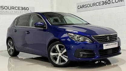 Used Peugeot 308 131 HP (96 kW) 2020 Blue Hatchback