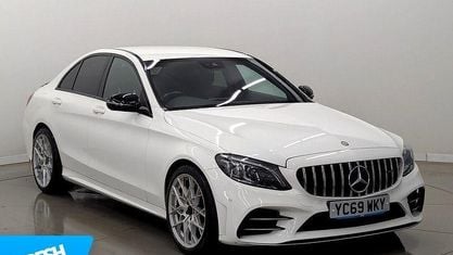 Usado Mercedes C43 AMG Premium 390 CV (286 kW) 2019 Blanco Berlina