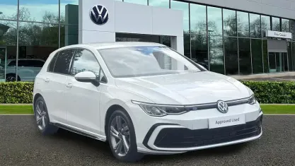 Used VW Golf VIII R-line 150 HP (110 kW) 2023 White Hatchback