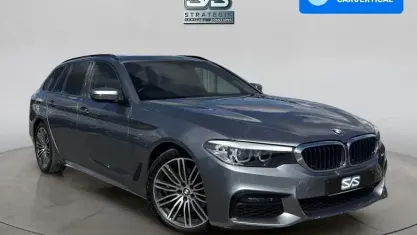 Used BMW 520 M Sport 190 HP (139 kW) 2018 Blue Estate