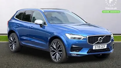 Used Volvo XC60 R-Design Pro 190 HP (139 kW) 2019 Blue SUV