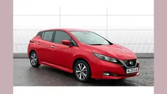 Red Used 2019 Nissan Leaf Acenta Hatchback | £7,190 (Fair price)