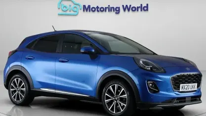 Used Ford Puma Titanium 125 HP (91 kW) 2020 Blue SUV