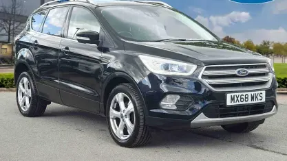 Usado Ford Kuga Titanium X 120 CV (88 kW) 2018 Negro SUV