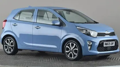Używany Kia Picanto 84 KM (61 kW) 2020 Niebieski Hatchback