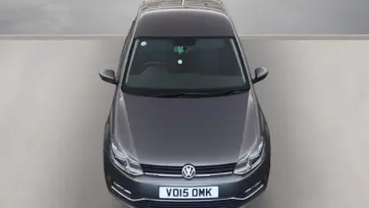 Used VW Polo SE 90 HP (66 kW) 2015 Grey Hatchback