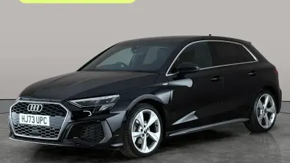 Used Audi A3 Sportback S-Line 150 HP (110 kW) 2023 Black Hatchback
