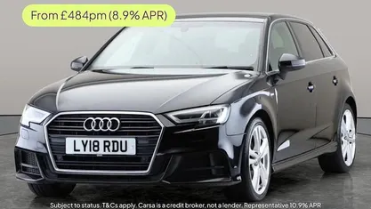 Used 2018 Audi A3 Sportback S-Line Hatchback | £17,423 (Fair price)