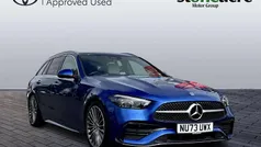 Blue Used 2024 Mercedes C200 AMG Line Premium Estate | £33,000 (Fair price)