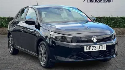 Used Vauxhall Corsa Design Edition 75 HP (55 kW) 2023 Black Hatchback