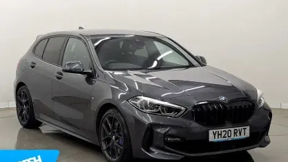 Usado BMW 118 M Sport 140 HP (102 kW) 2020 Cinzento Citadino