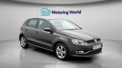 Used VW Polo Edition 75 HP (55 kW) 2017 Grey Hatchback