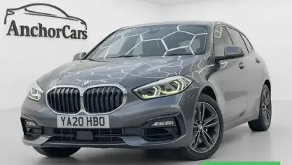 Used BMW 118 Sport Line 140 HP (102 kW) 2020 Grey Hatchback
