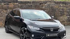 Black Used 2017 Honda Civic SR Hatchback | £8,995 (Fair price)