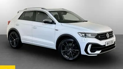 White Used 2021 VW T-Roc R SUV | £24,995 (Good price)
