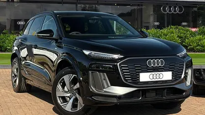 Black New 2025 Audi Q6 e-tron S-Line SUV | £65,980 (Fair price)