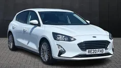 White Used 2020 Ford Focus Titanium X Hatchback | £14,995 (Fair price)