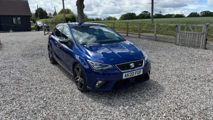Used Seat Ibiza FR Sport 95 HP (69 kW) 2020 Blue Hatchback