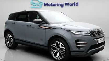 Begagnad Land Rover Range Rover evoque R-Dynamic 166 HK (122 kW) 2022 Grå SUV