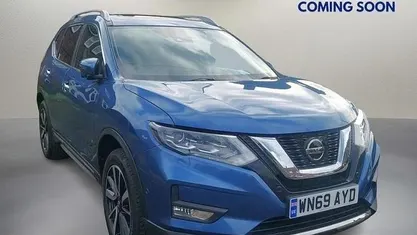 Blue Used 2019 Nissan X-Trail Tekna SUV | £17,150 (Fair price)