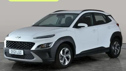 White Used 2021 Hyundai Kona SE SUV | £14,550 (Good price)