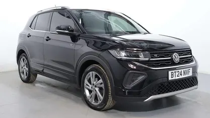 Black Used 2024 VW T-Cross R-line SUV | £21,000 (Fair price)