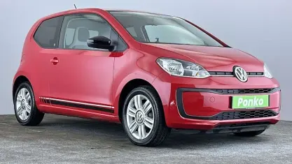 Used VW up! Beats 60 HP (44 kW) 2017 Red Hatchback