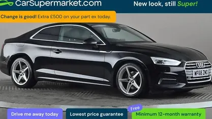 Used Audi A5 Sport 150 HP (110 kW) 2018 Black Coupe