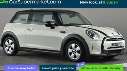 Used Mini Cooper Comfort 136 HP (100 kW) 2021 White Hatchback