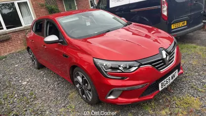 Used Renault Mégane GT Line GT-Line 140 HP (102 kW) 2019 Red Hatchback
