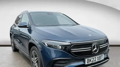 Used Mercedes EQA300 AMG line 167 kW (228 HP) 2022 Blue SUV