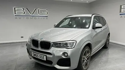 Silver Used 2016 BMW X3 M Sport SUV | £14,994 (Fair price)