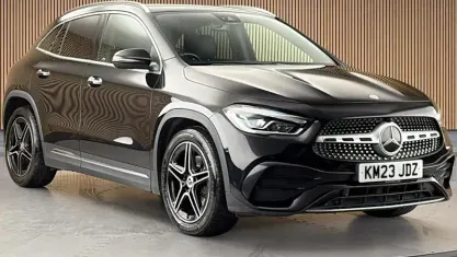 Used Mercedes GLA200 AMG Line Premium 163 HP (119 kW) 2022 Black SUV