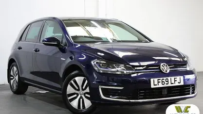 Used VW e-Golf 99 kW (135 HP) 2019 Blue Hatchback
