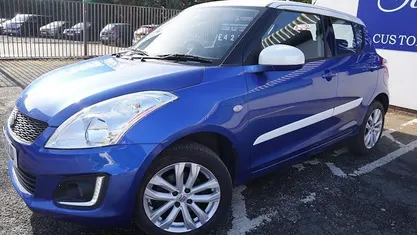Used Suzuki Swift SZ3 94 HP (69 kW) 2015 Blue Hatchback