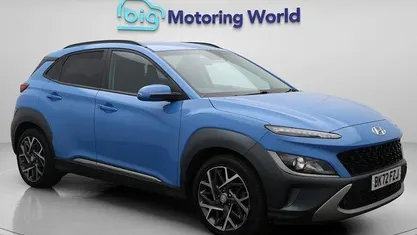 Blue Used 2022 Hyundai Kona Premium SUV | £15,100 (Fair price)