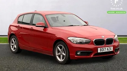 Used BMW 118 Comfort Edition 136 HP (100 kW) 2017 Red Hatchback
