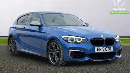Used BMW M140 M Sport 340 HP (250 kW) 2019 Blue Hatchback