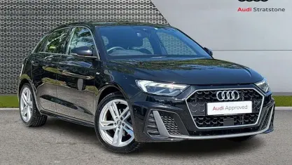 Used Audi A1 Sportback S-Line 150 HP (110 kW) 2019 Black Hatchback