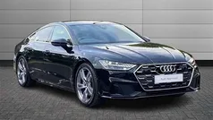 Mythos black Used 2025 Audi A7 S-Line Hatchback | £37,850 (Good price)