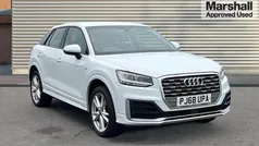 White Used 2018 Audi Q2 S-Line SUV | £13,875 (Fair price)