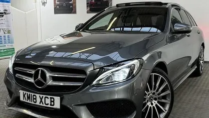 Used Mercedes C200 AMG line 184 HP (135 kW) 2018 Estate