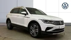 White Used 2022 VW Tiguan Elegance SUV | £25,000 (Fair price)