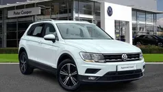 White Used 2018 VW Tiguan SE SUV | £16,691 (Fair price)
