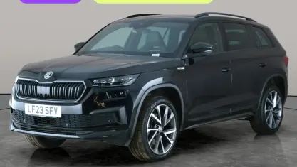 Używany Skoda Kodiaq SportLine 150 KM (110 kW) 2023 Czarny SUV