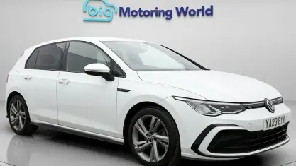 Used VW Golf VIII R-line 150 HP (110 kW) 2023 White Hatchback
