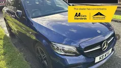 Used 2021 Mercedes C300e AMG line Estate | £22,995 (Fair price)